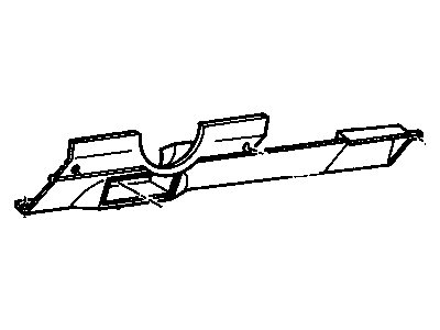 GM 15987117 NUT, Instrument Panel