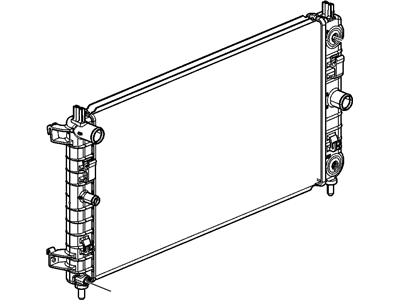 GM 15873468 Radiator Assembly