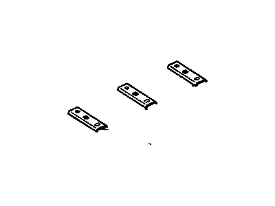GM 10257627 Support, Brake & Fuel Pipe