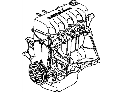 GM 21009311 Engine Asm,(Service Partial) Remanufactured