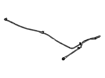 25930183 GM Windshield Washer Nozzle Hose Assembly Illustration 1 of 1