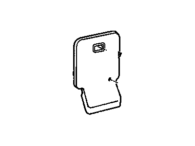 15708569 GM Panel Assembly, Rear Seat Cushion Trim <Use 1C8N*Medium Beige Illustration 1 of 1