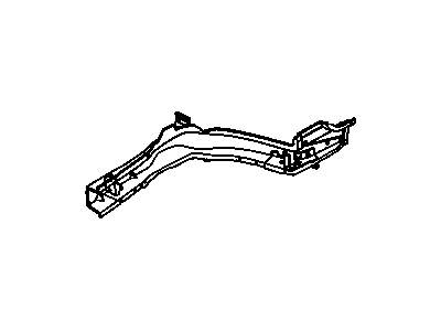 GM 22654199 Rail Assembly, Front Compartment Side Lh (Automatic)