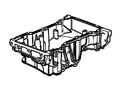 GM 12636673 Pan,Oil