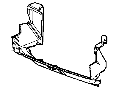 GM 25786710 Baffle Assembly, Radiator Air