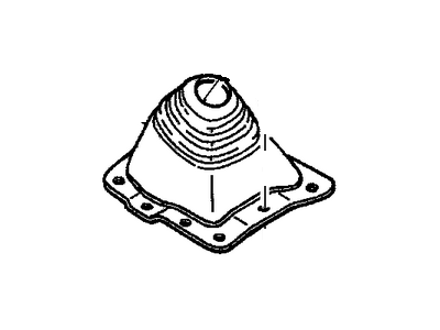 GM 15718188 Boot Assembly, Manual Transmission Control Lever