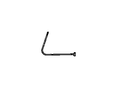 2010 Pontiac Vibe Parking Brake Cable - 19184299