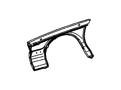 GM 25527582 Fender Assembly, Front Rh