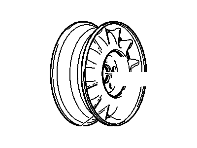 Buick Lesabre Spare Wheel - 9593285