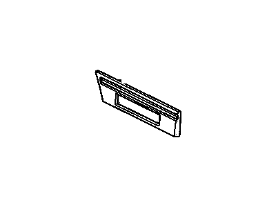 GM 20533195 Molding Asm,Rear Quarter