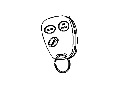 GM 22693421 Transmitter Ams,Remote Control Door Lock & Theft Dtr