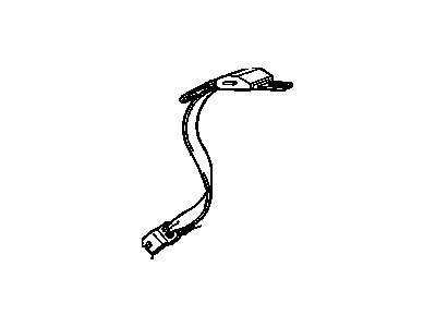 1998 GMC Yukon Seat Belt - 12384041
