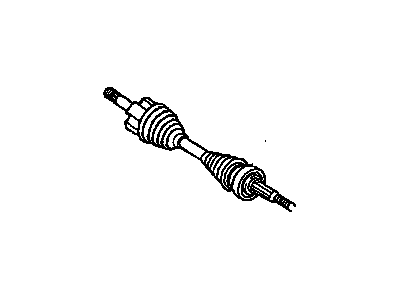 2000 GMC Jimmy Axle Shaft - 26055052