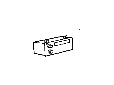 GM 16207802 Radio Assembly, Amplitude Modulation/Frequency Modulation Stereo & Clock & Tape Player
