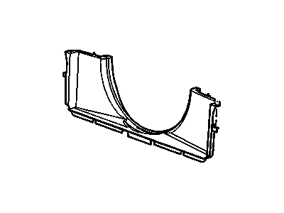 2010 GMC Yukon Fan Shroud - 15846374