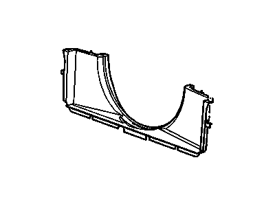 2008 GMC Yukon Fan Shroud - 15846374