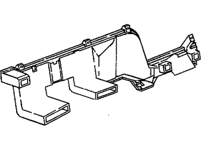 GM 25649402 Duct Assembly, Air Distributor