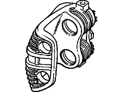 GM 10132827 Caliper,Front Brake (W/Piston)