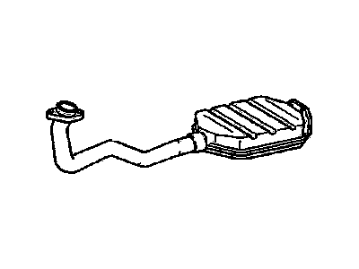 GM 25101500 Catalytic Converter Assembly (W/Exhaust Manifold Pipe)