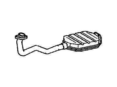 Oldsmobile Cutlass Catalytic Converter - 25101500