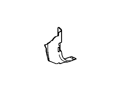 GM 11609682 Retainer, Windshield Side Garnish Molding