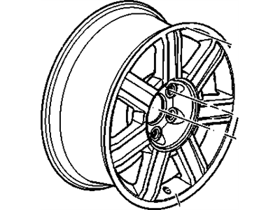 2007 Cadillac Escalade Spare Wheel - 9595460
