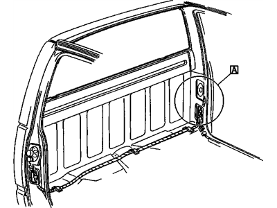 GM 12190705 Harness Assembly, Radio Rear Speaker Wiring