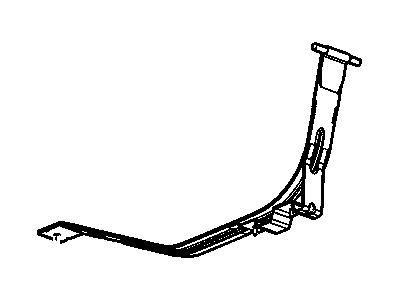 2014 Chevrolet Cruze Fuel Tank Strap - 13337113