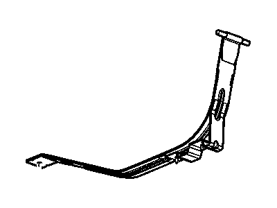 Buick Fuel Tank Strap - 13337113