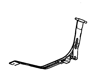2012 Buick Verano Fuel Tank Strap - 22740371