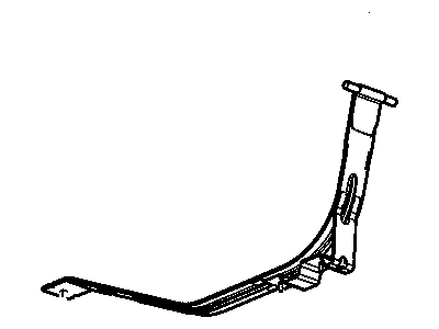 Buick Fuel Tank Strap - 22740371