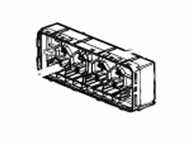 GM 84307103 Heater & Air Conditioner Control Assembly Remote