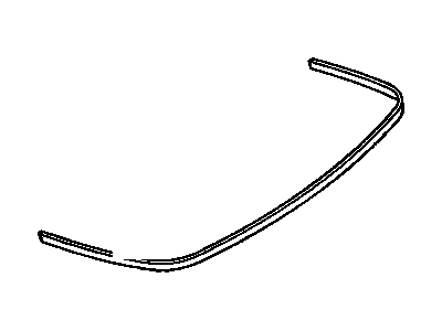 GM 14100491 Molding Assembly, Rear Bumper Fascia