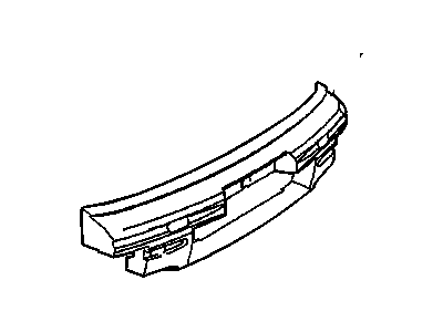 GM 25648277 Support, Rear Bumper Fascia