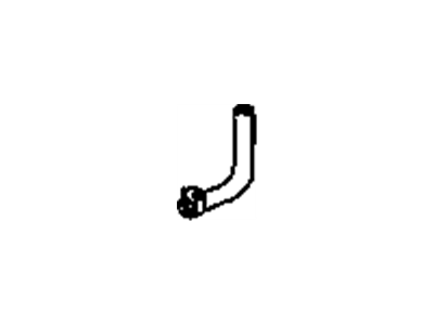 1984 Oldsmobile Cutlass Cooling Hose - 25522266