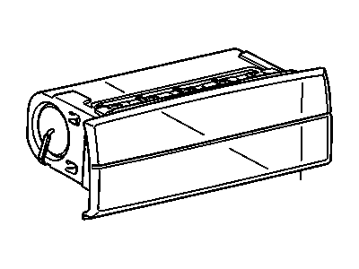 GM 16758893 Airbag,Instrument Panel