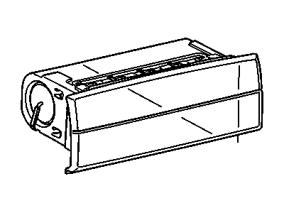 GM 16824963 Airbag,Instrument Panel