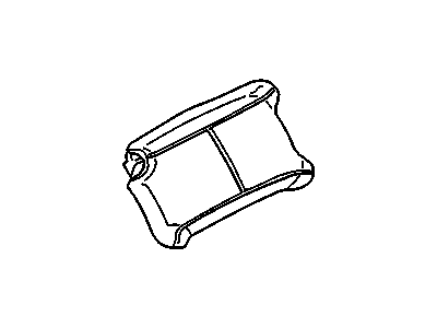 16760201 GM Steering Wheel Airbag Illustration 1 of 1