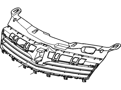 GM 94701143 Grille,Front