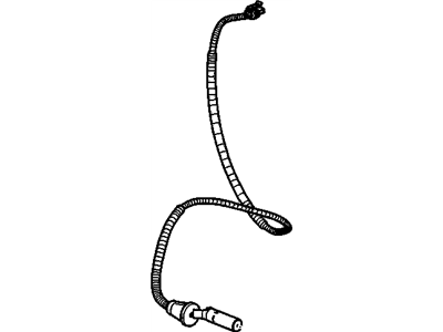 15100779 GM Sensor Assembly, Rear Wheel Speed Illustration 1 of 1