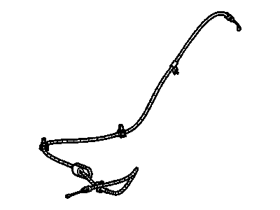 Chevrolet Malibu Parking Brake Cable - 25974278