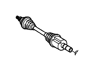 Pontiac Sunbird Axle Shaft - 26087488