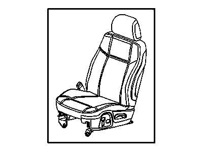 GM 24300176 Seat Assembly, Driver *Morocco