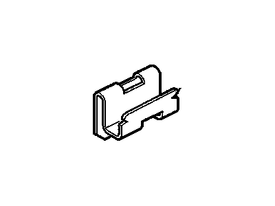 GM 95330481 Retainer, Rear Side Door Trim