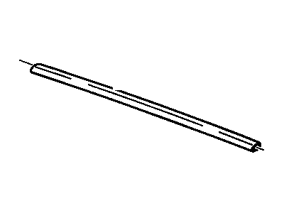 GM 12387988 Rail,Luggage Carrier Side