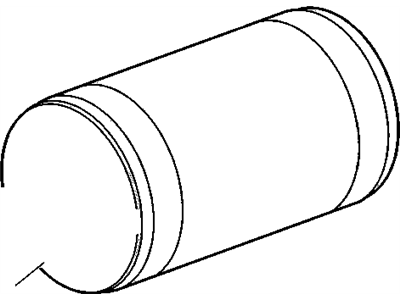 GM 10361631 Reservoir Assembly, Rear Axle Service 10361631 GM Reservoir Assembly, Rear Axle Service Illustration 1 of 1
