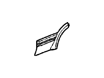 2002 Oldsmobile Bravada Door Moldings - 15185255