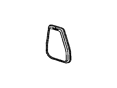 GM 15741937 Cover Assembly, Passenger Seat Belt Retractor Trim *Navy Blue*Dark Navy Blue