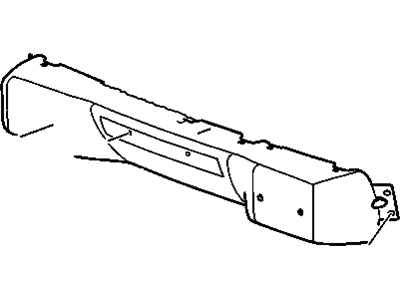 GM 15814973 Bar,Front Bumper Imp