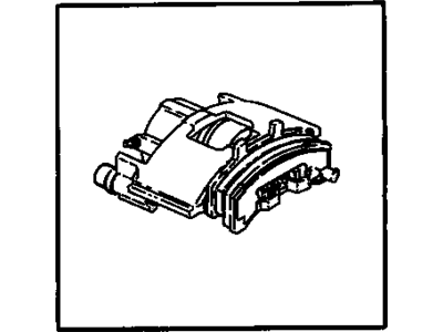 GM 19140995 Caliper Asm,Front Brake (W/O Brake Pads) (Remanufacture)